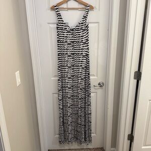 Like New Tart Collections Jack Textured Stripe Sleeveless Maxi Dress